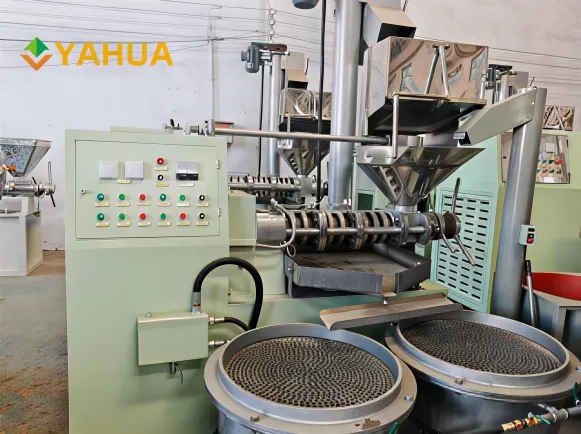 Prensa Automática Quente e Fria Dupla Utilização-Prensa De Óleo (Soja, Amendoim De Girassol, Amendoins) 300 - 400kgKG/H